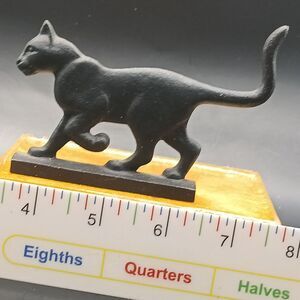 Boot Scraper - No Box Curio Cabinet Cat by Franklin Mint Retired